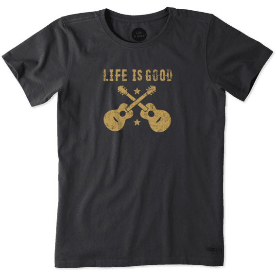 Women's Crossed Guitars Crusher Tee Women's Crossed Guitars Crusher Tee
