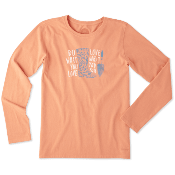 Women's Do What You Love Long Sleeve Crusher Tee Women's Do What You Love Long Sleeve Crusher Tee