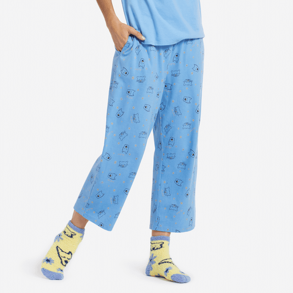 Women's Dog Cat Toss Sleep Pants Women's Dog Cat Toss Sleep Pants