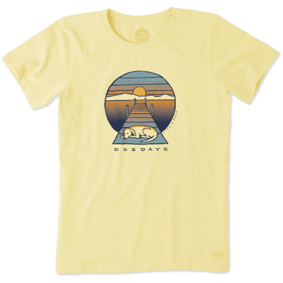 Women's Dog Dock Days Crusher Tee Women's Dog Dock Days Crusher Tee