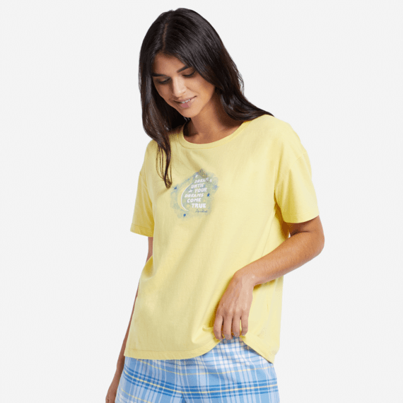 Women's Dream Moon Sleep Tee Women's Dream Moon Sleep Tee