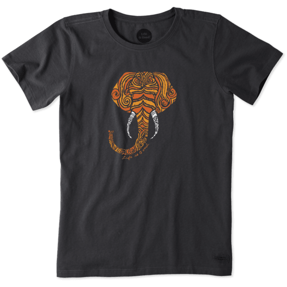 Women's Elephant Crusher Tee Women's Elephant Crusher Tee