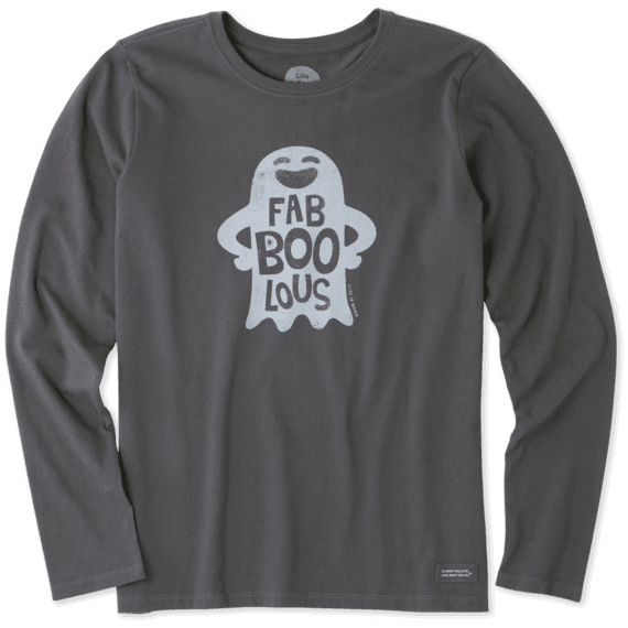 Women's Fabboolous Long Sleeve Crusher Tee Women's Fabboolous Long Sleeve Crusher Tee