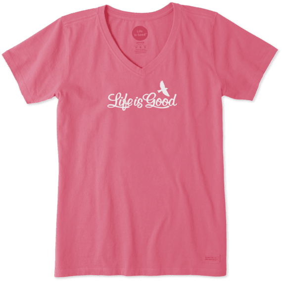 Women's Flight Script Crusher Vee Women's Flight Script Crusher Vee