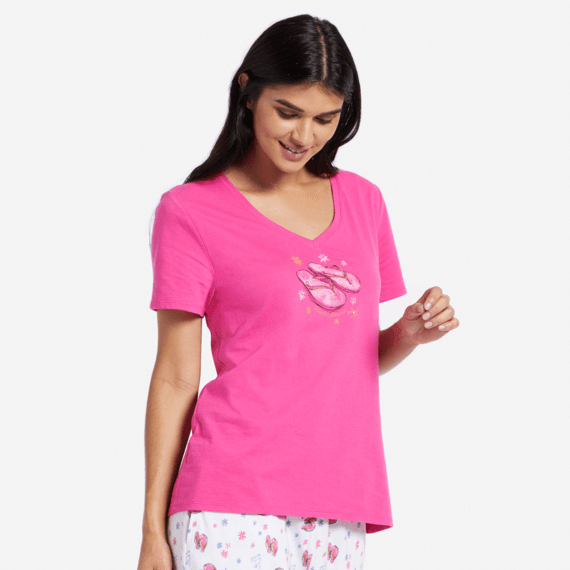 Women's Flip Flop Dreams Sleep Vee Women's Flip Flop Dreams Sleep Vee