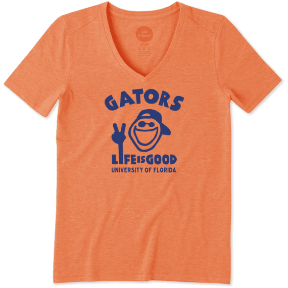 Women's Florida Gators Peace Jake Cool Vee Women's Florida Gators Peace Jake Cool Vee