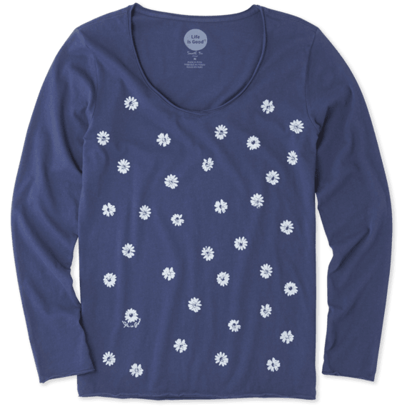 Women's Flowers Galore Long Sleeve Smooth Tee Women's Flowers Galore Long Sleeve Smooth Tee