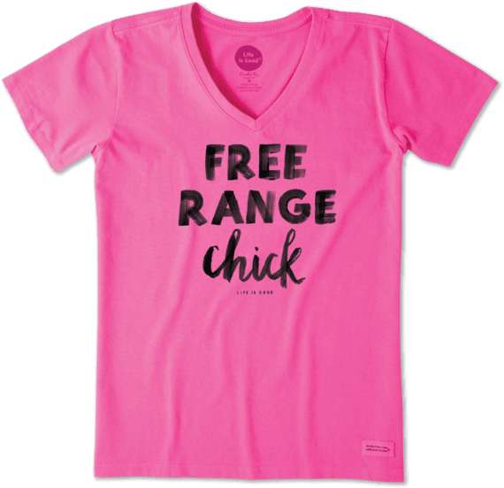 Women's Free Range Chick Crusher Vee Women's Free Range Chick Crusher Vee