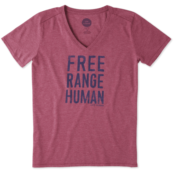 Women's Free Range Human Cool Vee Women's Free Range Human Cool Vee