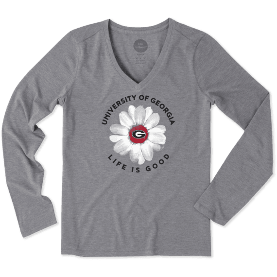Women's Georgia Daisy Long Sleeve Cool Vee Women's Georgia Daisy Long Sleeve Cool Vee