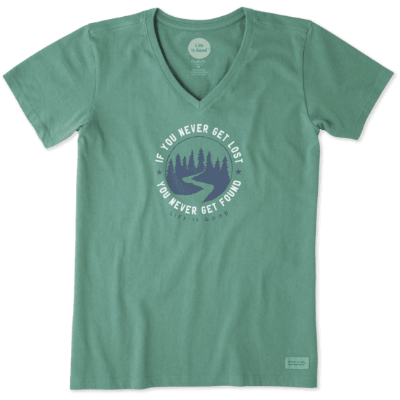 Women's Get Lost Get Found Crusher Vee Women's Get Lost Get Found Crusher Vee