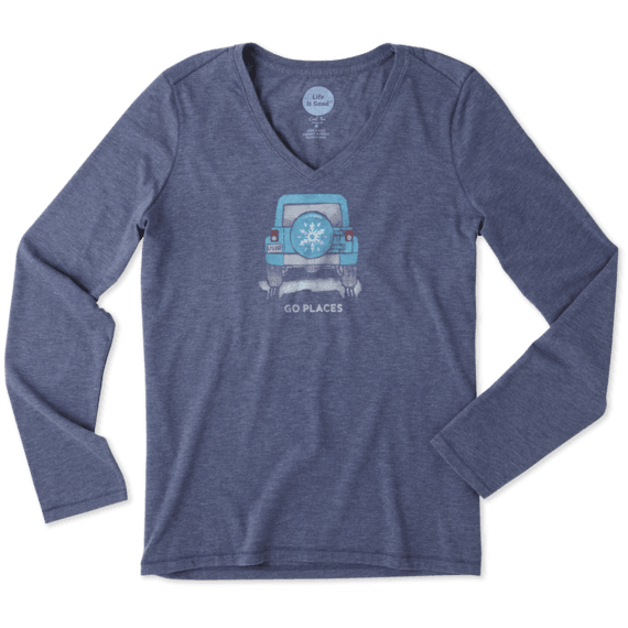 Women's Go Places Winter Long Sleeve Cool Vee Women's Go Places Winter Long Sleeve Cool Vee
