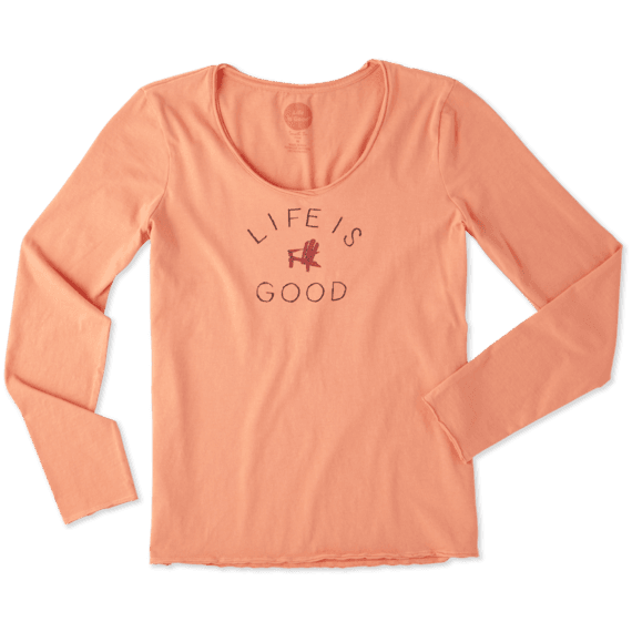 Women's Good Life Adirondack Long Sleeve Smooth Tee Women's Good Life Adirondack Long Sleeve Smooth Tee