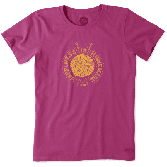 Women's Happiness Is Homemade Crusher Tee Women's Happiness Is Homemade Crusher Tee