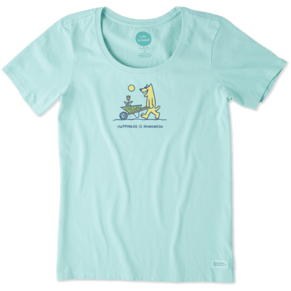 Women's Happiness is Homemade Crusher Scoop Tee Women's Happiness is Homemade Crusher Scoop Tee