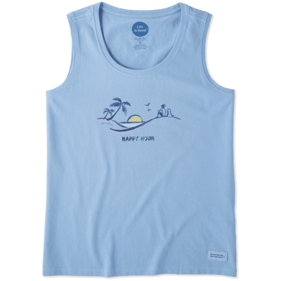 Women's Happy Hour Vista Crusher Scoop Tank Women's Happy Hour Vista Crusher Scoop Tank