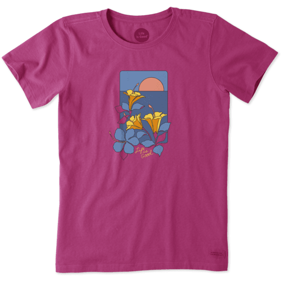 Women's Hibiscus Beach Crusher Tee Women's Hibiscus Beach Crusher Tee