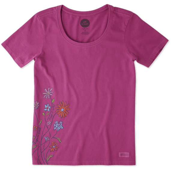Women's Keep It Wildflowers Crusher Scoop Tee Women's Keep It Wildflowers Crusher Scoop Tee