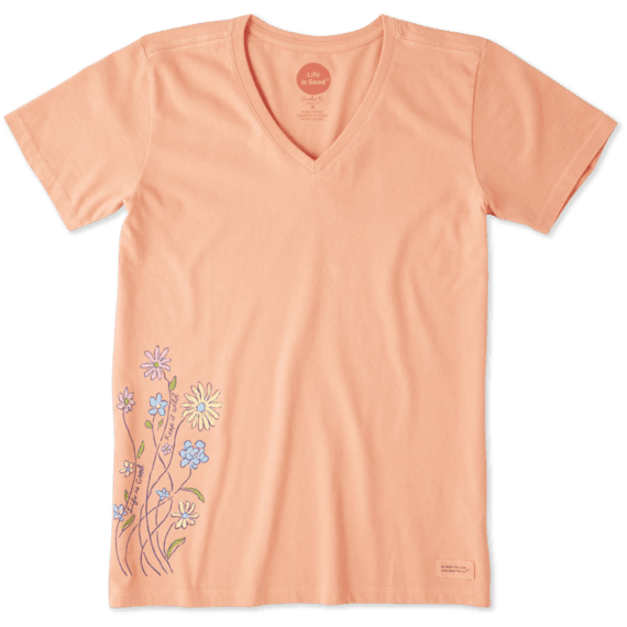 Women's Keep It Wildflowers Crusher Vee Women's Keep It Wildflowers Crusher Vee