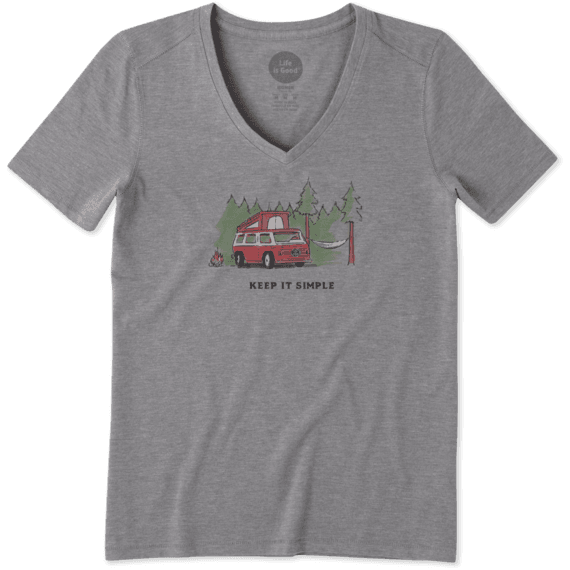 Women's Keep it Simple Camper Cool Vee Women's Keep it Simple Camper Cool Vee