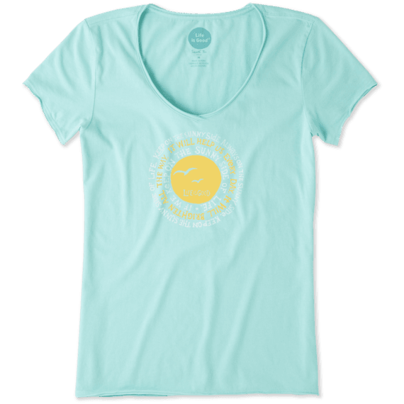 Women's Keep on the Sunny Side Smooth Scoop Tee Women's Keep on the Sunny Side Smooth Scoop Tee