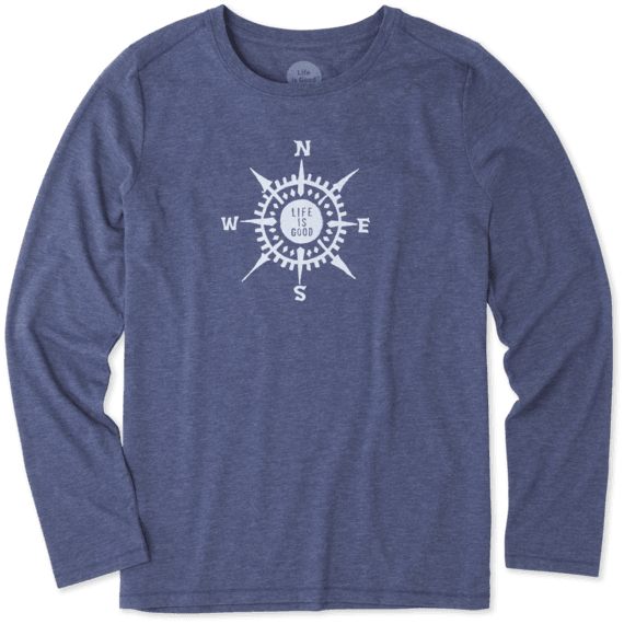 Women's LIG Compass Long Sleeve Cool Tee Women's LIG Compass Long Sleeve Cool Tee