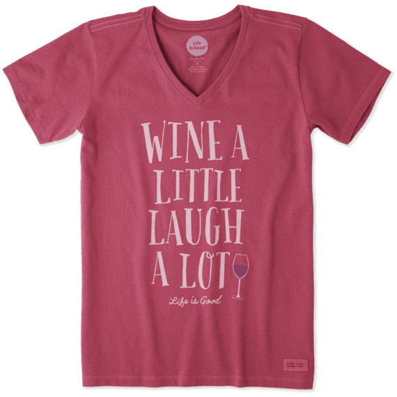 Women's Laugh A Lot Crusher Vee Women's Laugh A Lot Crusher Vee