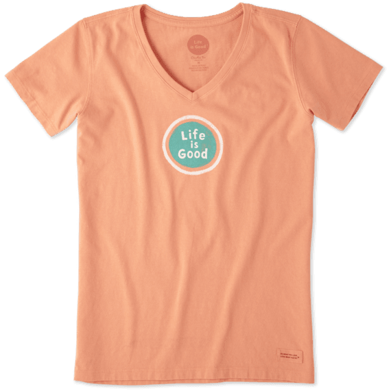 Women's Life is Good Crusher Vee Women's Life is Good Crusher Vee