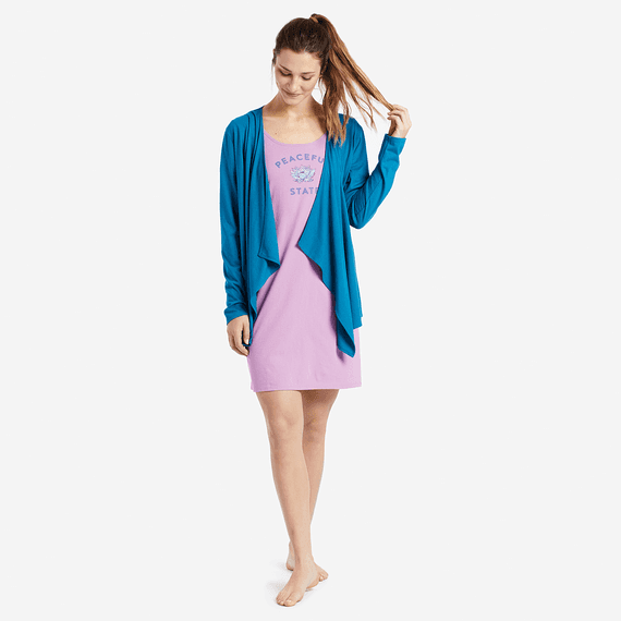 Women's Life is Good Fly Away Sleep Cardigan Women's Life is Good Fly Away Sleep Cardigan