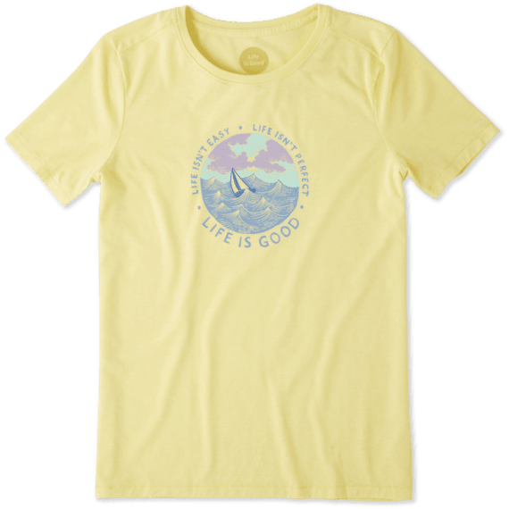 Women's Life isn't Easy Ocean Cool Tee Women's Life isn't Easy Ocean Cool Tee