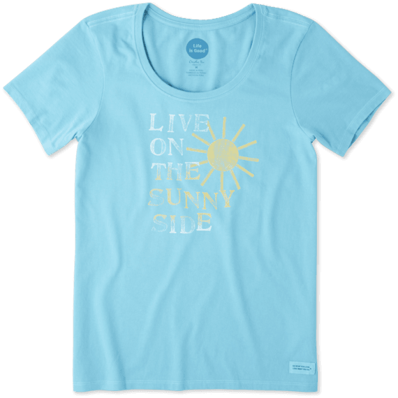 Women's Live On The Sunny Side Crusher Scoop Neck Tee Women's Live On The Sunny Side Crusher Scoop Neck Tee