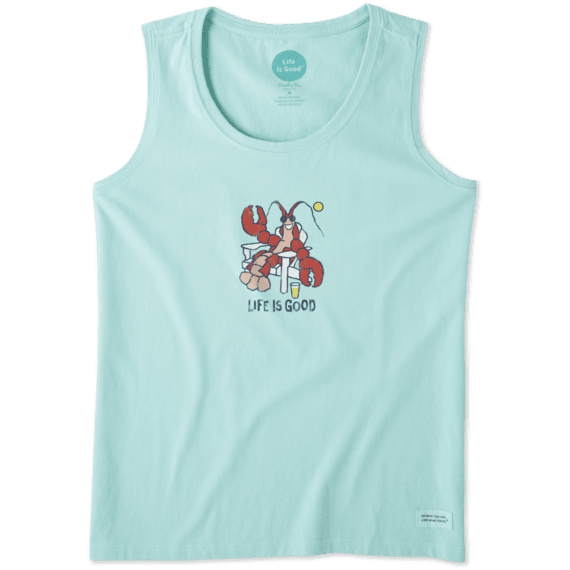 Women's Lobster Adirondack Crusher Scoop Tank Women's Lobster Adirondack Crusher Scoop Tank