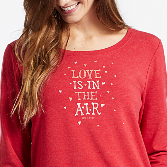 Women's Love Is In The Air Supreme Scoop Pullover Women's Love Is In The Air Supreme Scoop Pullover