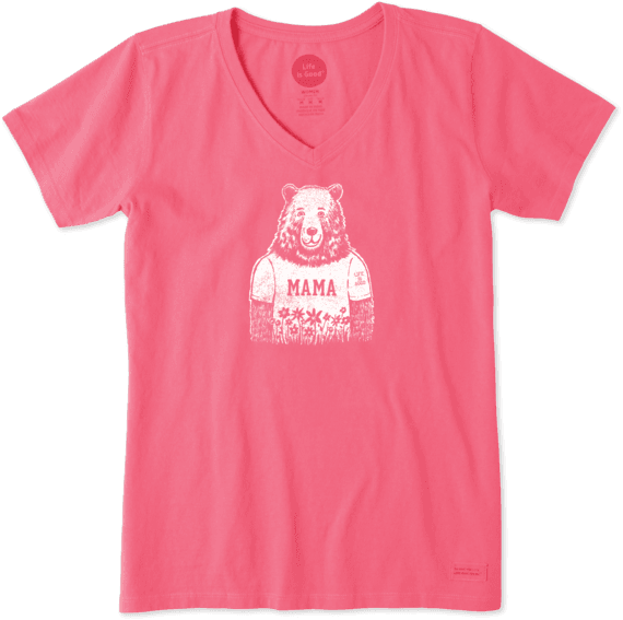 Women's Mama Bear Crusher Vee Women's Mama Bear Crusher Vee