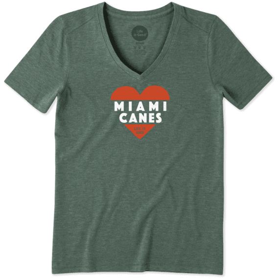 Women's Miami Heart Knockout Cool Vee Women's Miami Heart Knockout Cool Vee