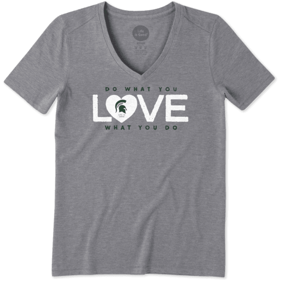 Women's Michigan State Do What You Love Cool Vee Women's Michigan State Do What You Love Cool Vee