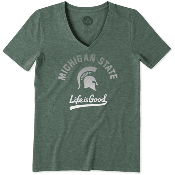 Women's Michigan State Gradient Tailwhip Cool Vee Women's Michigan State Gradient Tailwhip Cool Vee