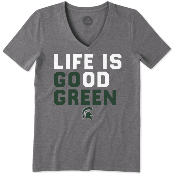 Women's Michigan State LIG Go Team Cool Vee Women's Michigan State LIG Go Team Cool Vee