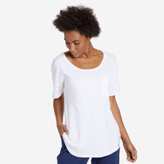 Women's Mini Jake Carefree Pocket Tee Women's Mini Jake Carefree Pocket Tee