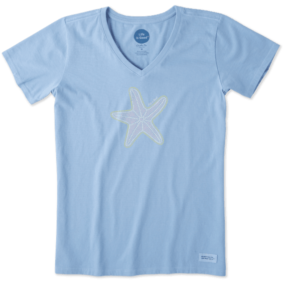 Women's Mosaic Starfish Crusher Vee Women's Mosaic Starfish Crusher Vee