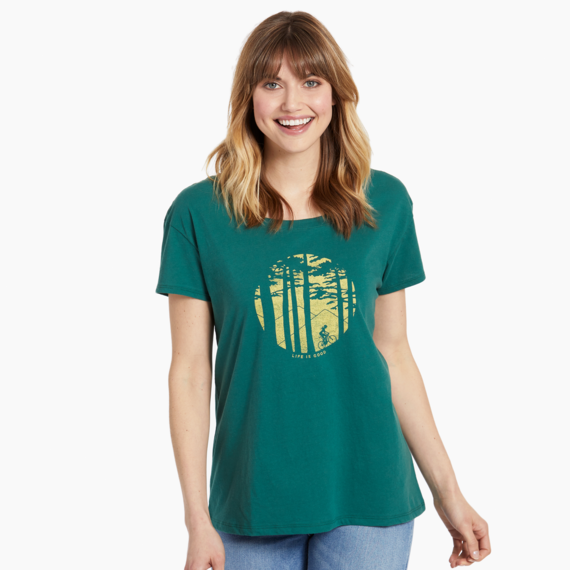 Women's Mountain Bike Woods Breezy Tee Women's Mountain Bike Woods Breezy Tee