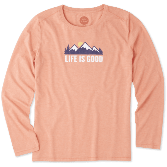 Women's Mountain Scene Long Sleeve Cool Tee Women's Mountain Scene Long Sleeve Cool Tee