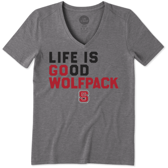 Women's NC State Wolfpack LIG Go Team Cool Vee Women's NC State Wolfpack LIG Go Team Cool Vee