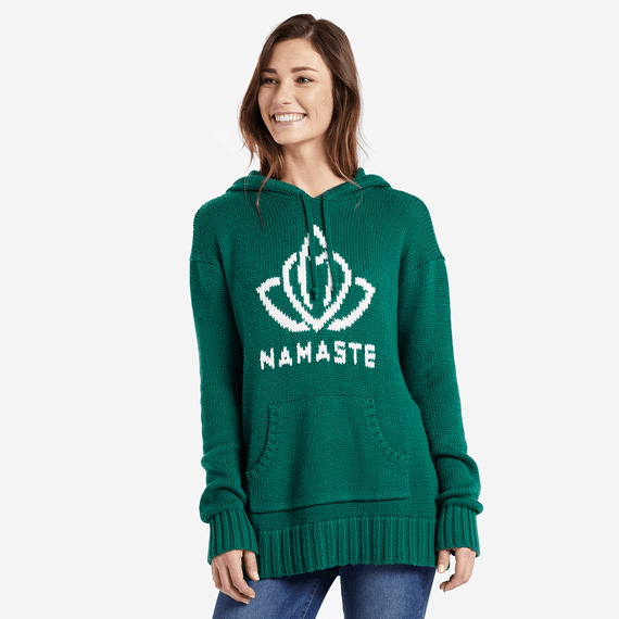 Women's Namaste Lotus Keeper Sweater Women's Namaste Lotus Keeper Sweater