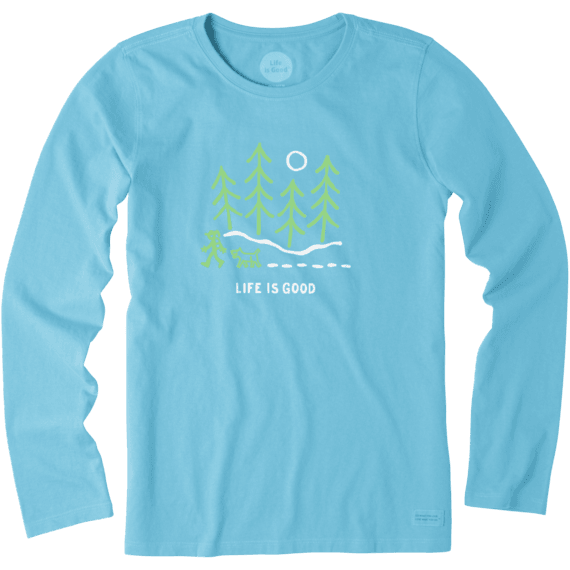 Women's Night Woods Long Sleeve Crusher Tee Women's Night Woods Long Sleeve Crusher Tee