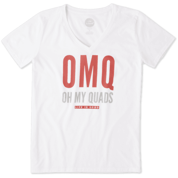 Women's OMQ - Oh My Quads Cool Vee Women's OMQ - Oh My Quads Cool Vee