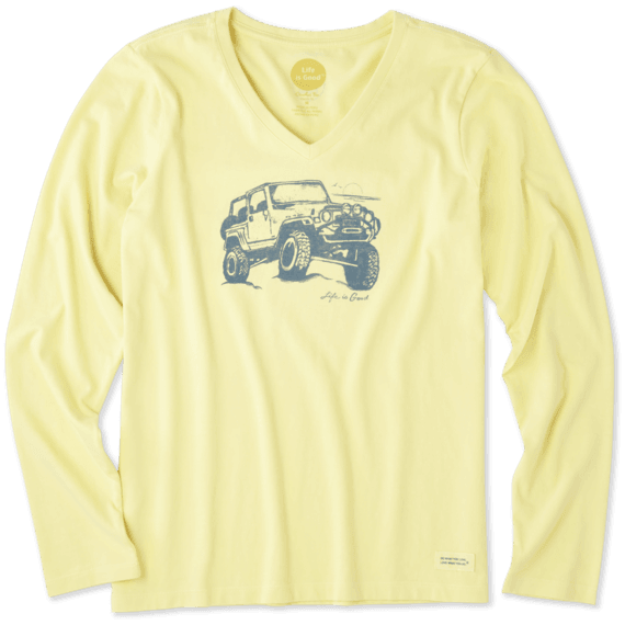 Women's Off-road Beach Long Sleeve Crusher Vee Women's Off-road Beach Long Sleeve Crusher Vee