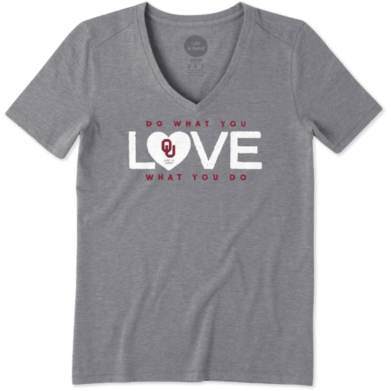Women's Oklahoma Do What You Love Cool Vee Women's Oklahoma Do What You Love Cool Vee