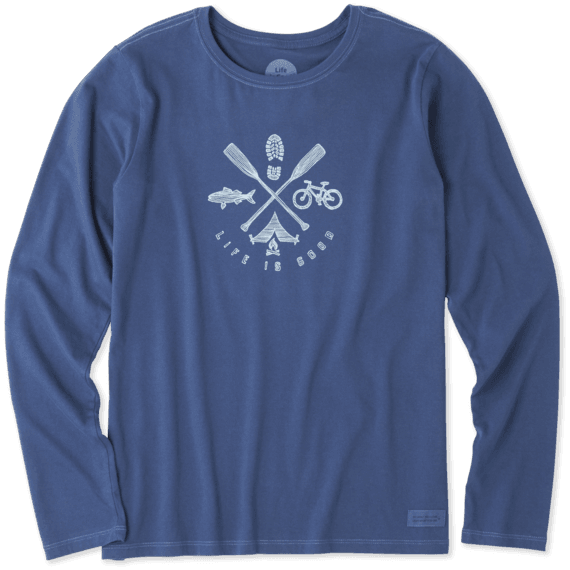 Women's Outdoor Action Long Sleeve Crusher Tee Women's Outdoor Action Long Sleeve Crusher Tee