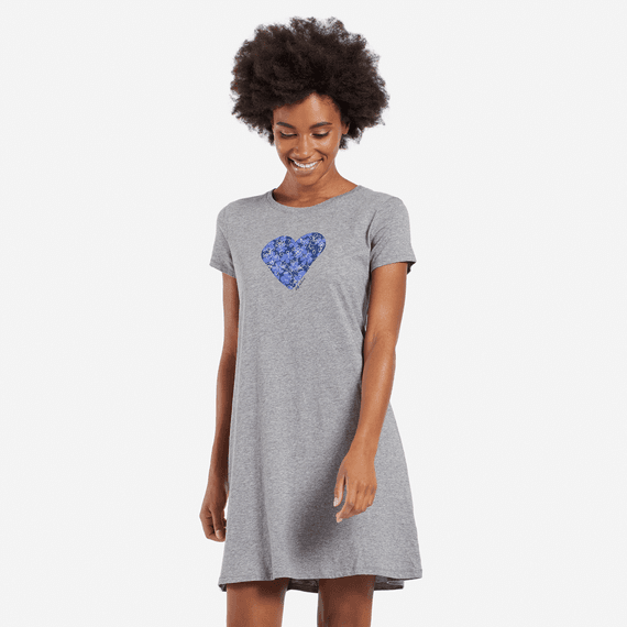 Women's Flower Heart Dress Women's Flower Heart Dress